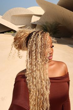 Brown Blonde Braids, Blonde And Brown Braids, Brown And Blonde Braids, New Braid Styles, Brown Braids, Braids Ideas, Quick Braided Hairstyles