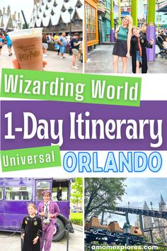 the wizarding world 1 - day itinerary in universal studios orlando