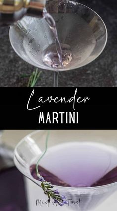 This lavender martini is a fun and colorful spin on a classic martini. Homemade brings color and flavor to a classic martini base. Lemon Cocktails, Lavender Drink, Lavender Martini, Lavender Simple Syrup, Martini Recipes Vodka, Christmas Cocktails Easy, Lavender Cocktail, Lemon Cocktail, Honey Lavender