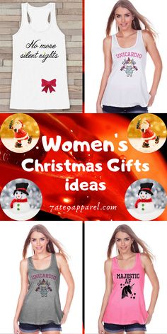 women's christmas gifts ideas on sale at the target store, including t - shirts and tank tops