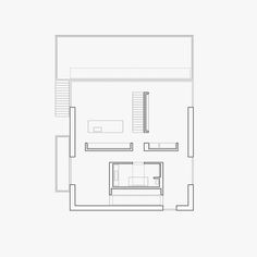 the floor plan for an apartment with two beds and one living room, as well as a kitchen