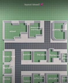 the floor plan for an apartment building