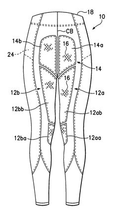 an image of the butts and legs of a woman with measurements for each side