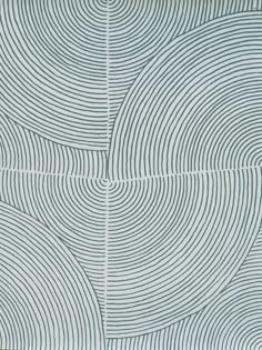 an image of a blue and white wallpaper with wavy lines on the bottom half