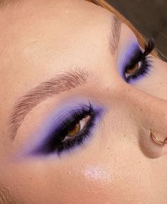 Swag Makeup, Purple Makeup, Eye Makeup Designs, Makijaż Smokey Eye, Creative Eye Makeup