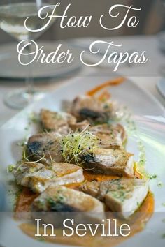 the cover of how to order tapas in sevillee