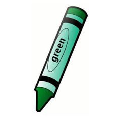 a green pencil with the word open on it's end sticking out from underneath