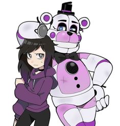 Funtime Freddy And Millie, Funtime Freddy, Fnaf 5, Fnaf Book, Big Teddy Bear, Big Teddy, Fnaf Sl, Fnaf Sister Location