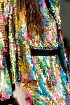 Sequin Dress Chique Outfit, Runway Details, Design Textile, Looks Street Style, Mode Inspiration, Fashion Details, Moda Fashion, Look Fashion, Color Inspiration