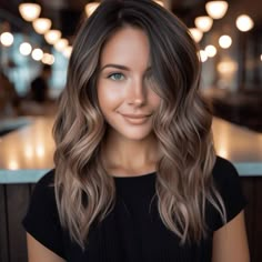 Balayage For Dark Hair, Dark Hair Ideas, Sunkissed Hair Brunette, Ugg Classic Mini Ii, Barefoot Dreams Blanket, Brown Hair Inspo, Brunette Hair With Highlights, Balayage Hair Dark, Dark Hair With Highlights