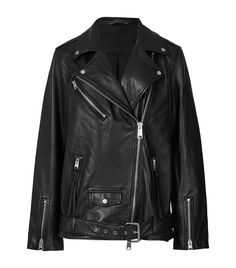 AllSaints Leather Billie Biker Jacket | Harrods US Black Biker Jacket, Black Stud, Belted Jacket, Biker Leather, Leather Jacket Black, Leather Biker Jacket, Women's Coats & Jackets, All Saints, Biker Jacket