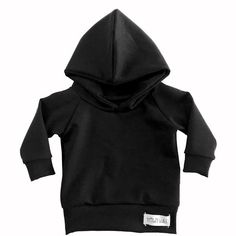 All Black Sweatshirt Hoodie – Trendy Bubs Black French Terry Hooded Hoodie, Comfy Black Hooded Hoodie, Comfy Black Cotton Hoodie, French Terry Long Sleeve Top With Kangaroo Pocket, Long Sleeve French Terry Top With Kangaroo Pocket, Comfy Long Sleeve Black Hoodie, Everyday Long Sleeve Hoodie With Ribbed Cuffs, Cozy Stretch Solid Hoodie, Comfy Long Sleeve Black Sweatshirt