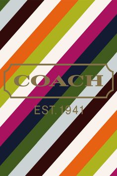 Coach  Obsessed :) Coach Wallpaper, Discount Coach Bags, Coach Bags Outlet, Coach Fashion, Coach Logo, Coach Outlet, Coach Purses, Street Style Women, Coach Handbags