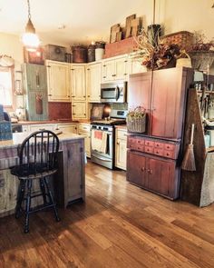 Primitive Home Decor, Primitive Kitchen, Primitive Home, Country Primitive, Primitive Decorating, Kitchen Cabinets, To Start, Sign Up