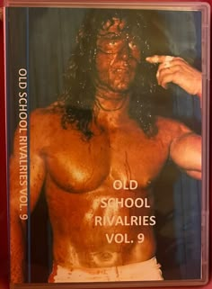 an old school rivalies vol 9 cd cover with the image of a shirtless man