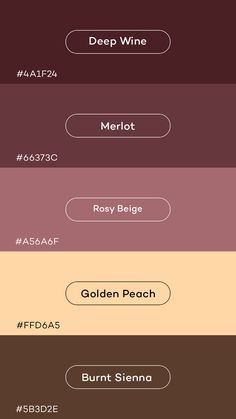 the color scheme for wine bottles is shown