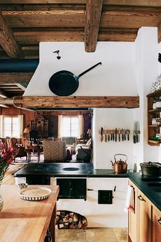 the kitchen is clean and ready for us to use in the day or night time