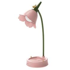 The Flower LED Desk Lamp exudes style and sophistication, blending neatly into classrooms, bedrooms and other living spaces. It offers Eye Protection with its light radiating through a flower design that is adjustable according to your needs. And it is Multi-function with its touch-sensitive reading and lighting that bring convenience to your fingertips. Specifications Voltage: 5VSwitch Type: Touch On/Off SwitchStyle: ContemporaryShade Type: ABSPower Source: Rechargeable BatteryOrigin: Mainland Table Reading Lamp, Student Bedroom, Table Rose, Led Flower, Aesthetic Room Ideas, Flower Lamp, Cute Desk, Led Desk, Book Lights