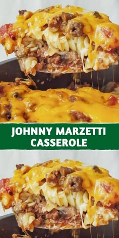 an easy ground beef casserole recipe with cheese