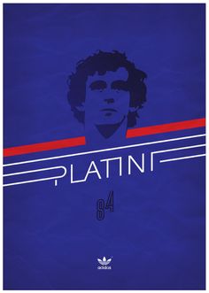 the poster for the movie,'platinn'is shown in blue and red