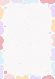 an abstract background with pastel colors and shapes