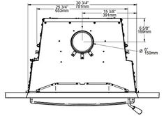 the drawing shows how to draw an object with measurements for each part of its body