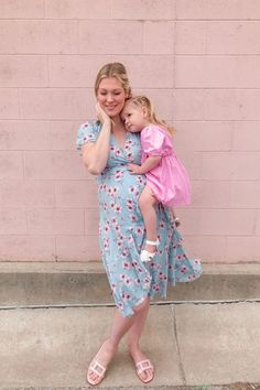 Pink & Blue Pastels | Everley & Me | Omaha Mommy & Me Style Blog... Pink Dress, Summer Dress, Blue Floral, Fashion, Style, Women's Fashion, Pregnancy, Bump Style, Maternity Fashion, Pregnancy Style, Midi Dress, Kids Fashion, Matching Outfits, Family Style, Family Outfits, Matching Clothes, What to Wear for a Family Photoshoot, Aqua, Candy Pink, Spring Style, Style Inspo, Inspiration, Mama, Mini, Pregnancy Dress, Old Navy, SheIn, Spring Dresses, Omaha Blogger, Blogger Style, Motherhoo Pink Dress Summer, Summer Dress Blue, Outfits Pastel, Mom Body, Pregnancy Dress