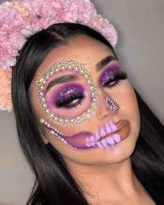 Drag Make-up, Skeleton Makeup, Sugar Skull Makeup