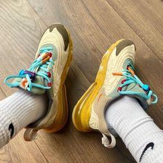 La Nike Air Max 270 React ENG Travis Scott Cactus Trails est disponible sur wethenew.com ➖ 📸 @nickstampstagram #WETHENEW Nike Air Max 270 React, Air Max 270 React, 270 React, Nike Air Max 270, Air Max 270, Travis Scott, Shoe Game