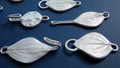 Precious Metal Clay Jewelry, Art Clay Silver, Silver Metal Clay, Silver Clay, Metal Clay Jewelry, Precious Metal Clay, Jewelry Clasps, Never Again