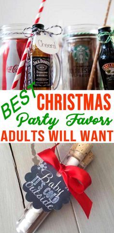 christmas party favors for adults will be easy to make