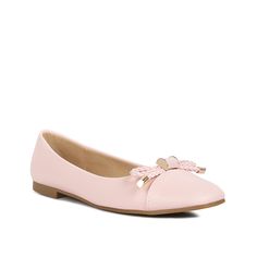 London Rag-Moi Ballet Flat Whether adding to a professional collection or finishing off a semi-formal ensemble, the Moi ballet flat from London Rag is there for you. The classic look, offset with a woven bow detail, brings a charming highlight to your look. Feminine Formal Ballet Flats, Elegant Spring Ballet Flats With Bow, Spring Formal Ballet Flats With Bow, Feminine Fitted Flats For Spring, Fitted Feminine Flats For Spring, Pink Ballet Flats For Spring, Pink Spring Ballet Flats, Elegant Pink Flats For Office, Elegant Office Flats For Spring