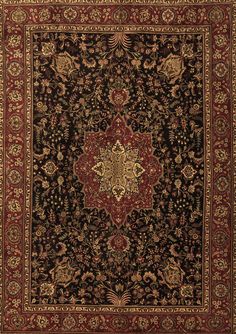 Medallion Brown Traditional Rug Maroon Persian Rug, Rugs Wallpaper, Dark Brown Decor, Dark Academia Rug Aesthetic, Dark Brown Rug, Old Rug, Brown Color Aesthetic, Vintage Rug, Brown Carpet