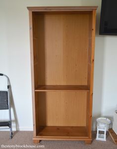 Ugly Orangey Bookcase Kid Closet