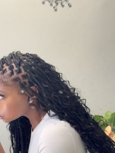 Xs Knotless, Xs Knotless Braids, Knotless Hairstyles, Braids Boho, Fav Aesthetic, Girly Hairstyles, Braids Ideas, Natural Hair Short Cuts