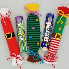 Christmas Knitting Patterns | LoveCrafts Fruit Pastilles, Jelly Tots, Bottle Toppers