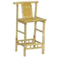 Bamboo54 Bamboo Knock Down Bar Stool (Set Of 2) Tiki Bar Stools, Beachfront Decor, Tiki Bar Decor, Bamboo Bar, Bamboo Chair, Patio Bar Stools, 30 Bar Stools, Patio Rocking Chairs, Home Bar Furniture