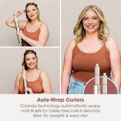 Shark FlexStyle Auto-Wrap Curlers 32mm - Stone Curly Blowout, Diffuser Attachment, Shark Flexstyle, Auto Wrap, Styler Hair, Straight Wavy Hair, Hot Brush, Hair Test, Styling Wand