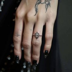 Fantastical Wedding Ring Tattoo Outlines Realistic Ring Tattoo, Marriage Ring Tattoos, Tatoo Ring, Whimsigoth Wedding, Wedding Ring Finger Tattoos, Wedding Ring Tattoos, Ring Tattoo Designs, Wedding Band Tattoo, Tattoo Wedding