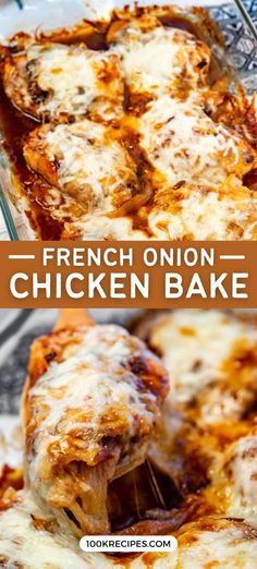 this french onion chicken bake is an easy and delicious casserole recipe