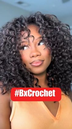 #BXBABE, Look at all the body and bounce😍🤩 @_thedejaway_ achieve this styling using only crochet hair ❤️   What the look 👀? Shake-N-Go Freetress Braid Crochet - 3X Miracle Curl    Visit your local Beauty Exchange or mybeautyexchange.com 🛍️  #synthetic#frontal #13x6 #lace #wig #deals#hair #florida #georgia #kinky #natural #curly #shakengo #quickweave #shakengo #crochet #braiding #boho #freetress #organique Freetress Wand Curl Crochet Hair, Side Braids With Curly Hair, Crochet Hairstyles For Black Women Wavy, Braided Front Crochet Back, Curly Afro Quick Weave, Full Head Crochet Hairstyles, Crochet Vacation Hair, Crochet Blowout Hair, Goddess Braids Crochet Hair