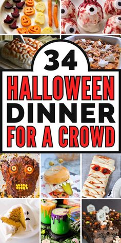 halloween dinner ideas for a crowd