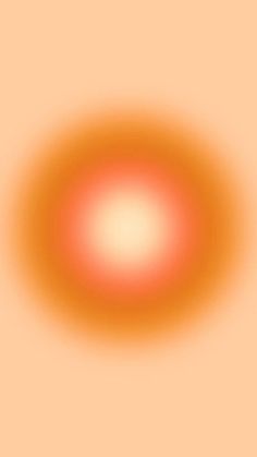 an orange and yellow circle with white center