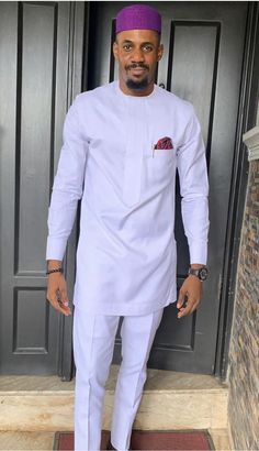 White Senator Wears For Men, Atiku Style For Men, Nigerian Men Fashion Senator, Black And White Outfit For Men, White Outfit For Men