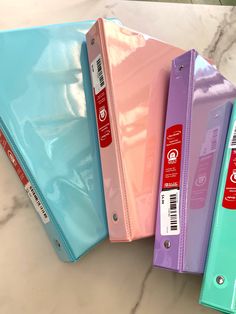 Pastel Binder - Deer Creek Mercantile School Binder Aesthetic, School Binder Organization, Binders For School, Binder Aesthetic, Binder Organization School, Middle School Lockers, Homeschool Highschool, School Binders, Middle School Supplies