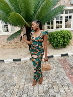 Ankara sleeveless dress/owambestyles Ankara Style For Slim Lady Dress, Ankara Styles For Slim Women, Halter Ankara Dress, Ankara Halter Neck Dress, Sleeveless Ankara Gown, Sleeveless Ankara Dress, Ankara Long Gown Styles For Ladies, Style Ankara, Fashion Model Sketch