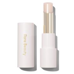 Give the lips buildable colour and a sheer finish with Rare Beauty With Gratitude Dewy Lip Balm, a tinted lip balm that helps to hydrate and nourish the lips. Rare Beauty Lip Balm, Rare Beauty Lip, Selena Gomez Makeup, Dream Makeup, Desired Reality, Beauty Vitamins, Beauty Balm, Space Nk, Skin Foundation