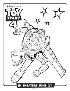 the toy story 4 coloring page