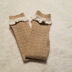 Adorable Tan And Cream Rustic Style Chic Lace Boot Socks. Lacy Details For Above Your Boots For A Fun Feminine Look. Fits Women's Size 6-11. Packaging Removed But Never Worn. Socks For Boots, Lacy Socks, Sunflower Fashion, Lace Boot Socks, Forest Girl, Fashion Board, Boot Socks, Walker Boots, Feminine Look