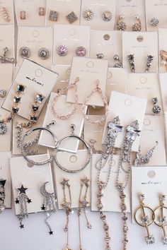 Wholesale jewelry lots. High quality assorted crystal earrings pack. Small to big sizes earrings mixed as pictures. Those are well designed for high end department stores or global fashion companies retail priced at $18 to $65 per pair. Pictures are examples of styles and many of them will be in the pack. No duplicate styles and all brand new. Each pieces are one of kind styles that can't be found in the markets. There are so many things you can do with those styles. Resell, display for fashion Trendy Crystal Earrings At Affordable Price, Trendy Crystal Earrings As Gift, Trendy Crystal Earrings For Gifts, Trendy Silver Crystal Earrings, Trendy Crystal Earrings With Sparkling Details, Trendy Bling Crystal Earrings For Gifts, Hypoallergenic Crystal Earrings For Party, Trendy Sparkling Crystal Earrings, Crystal Costume Jewelry Earrings For Gifts